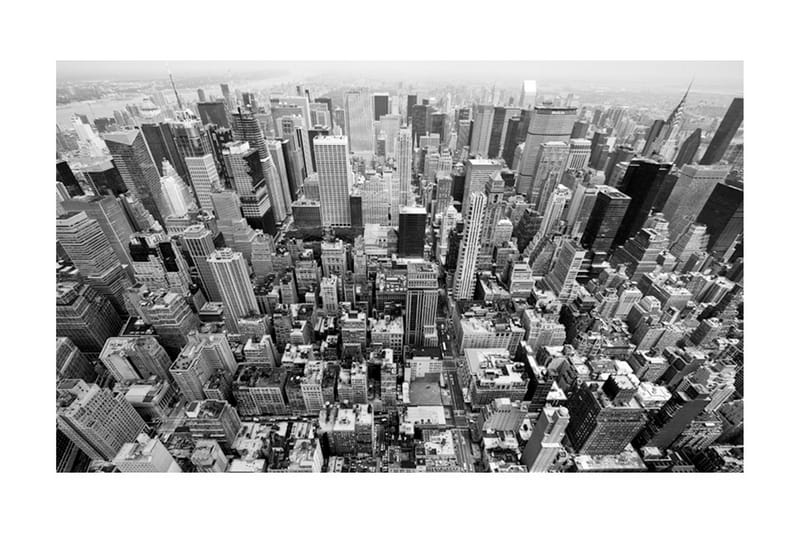 Fototapet Usa New York Svart Och Vitt 450x270 - Artgeist sp. z o. o. - Inredning - Väggdekor - Tapet & tapettillbehör - Fototapet