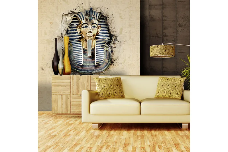 Fototapet Värdig Farao 250x193 - Artgeist sp. z o. o. - Inredning - Väggdekor - Tapet & tapettillbehör - Fototapet