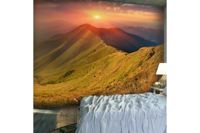 Fototapet Vackert Höstlandskap Karpaterna 200x154, Artgeist sp. z o. o.