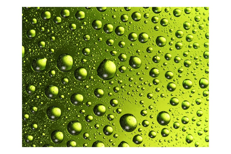 Fototapet Vatten Droppar På Flaska Öl 250x193 - Artgeist sp. z o. o. - Inredning - Väggdekor - Tapet & tapettillbehör - Fototapet