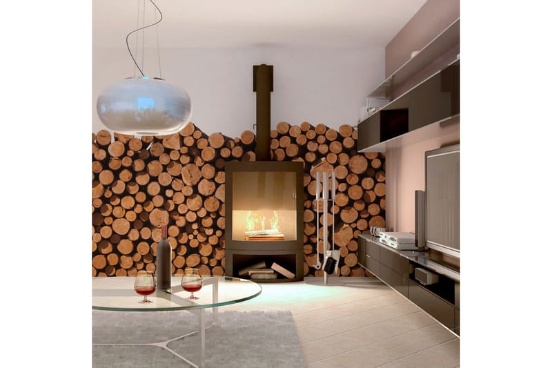 Fototapet Vedtrave 200x154 - Artgeist sp. z o. o. - Inredning - Väggdekor - Tapet & tapettillbehör - Fototapet