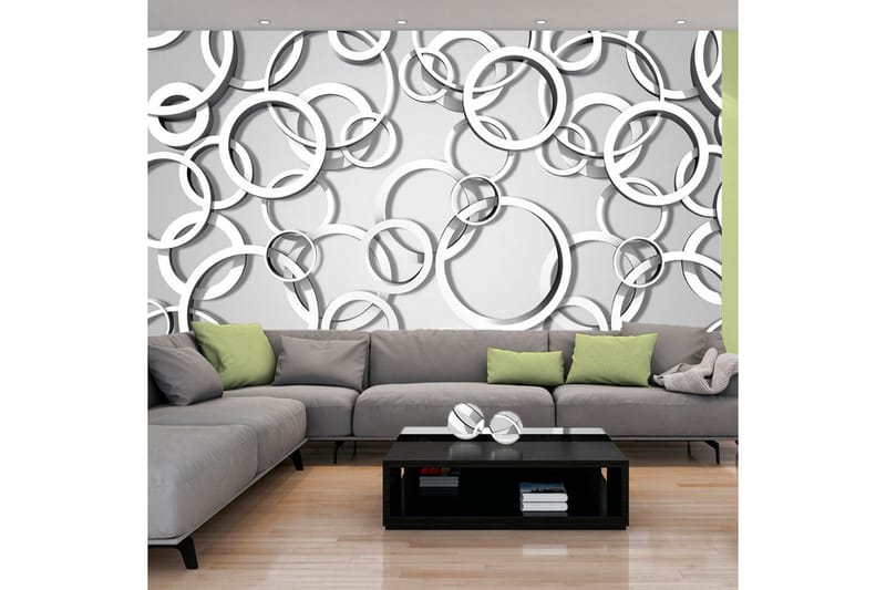 Fototapet Vicious Circles 250x175 - Artgeist sp. z o. o. - Inredning - Väggdekor - Tapet & tapettillbehör - Fototapet
