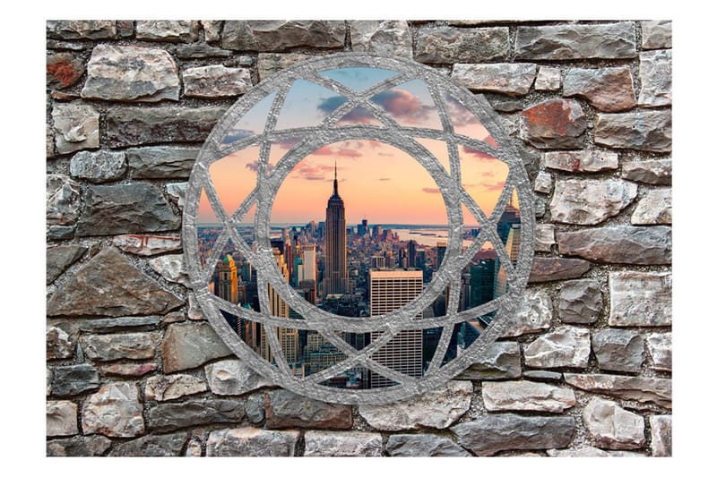 Fototapet View Of Skyscrapers 250x175 - Artgeist sp. z o. o. - Inredning - Väggdekor - Tapet & tapettillbehör - Fototapet