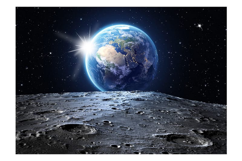 Fototapet View Of The Blue Planet 400x280 - Artgeist sp. z o. o. - Inredning - Väggdekor - Tapet & tapettillbehör - Fototapet