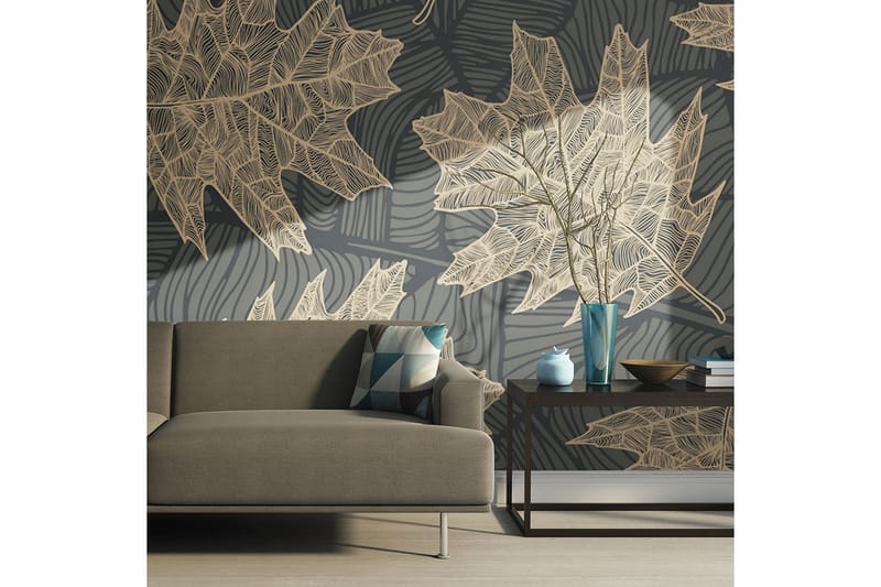 Fototapet Vilande Höst 200x154 - Artgeist sp. z o. o. - Inredning - Väggdekor - Tapet & tapettillbehör - Fototapet