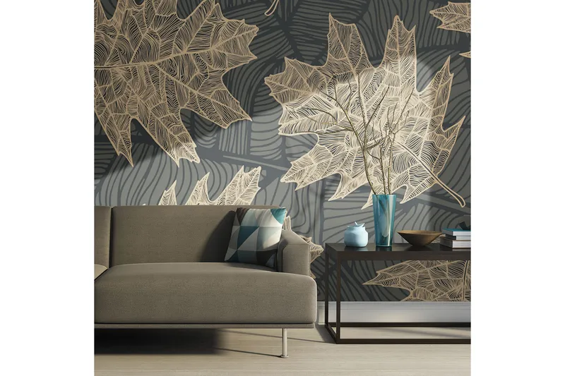 Fototapet Vilande Höst 250x193 - Artgeist sp. z o. o. - Inredning - Väggdekor - Tapet & tapettillbehör - Fototapet