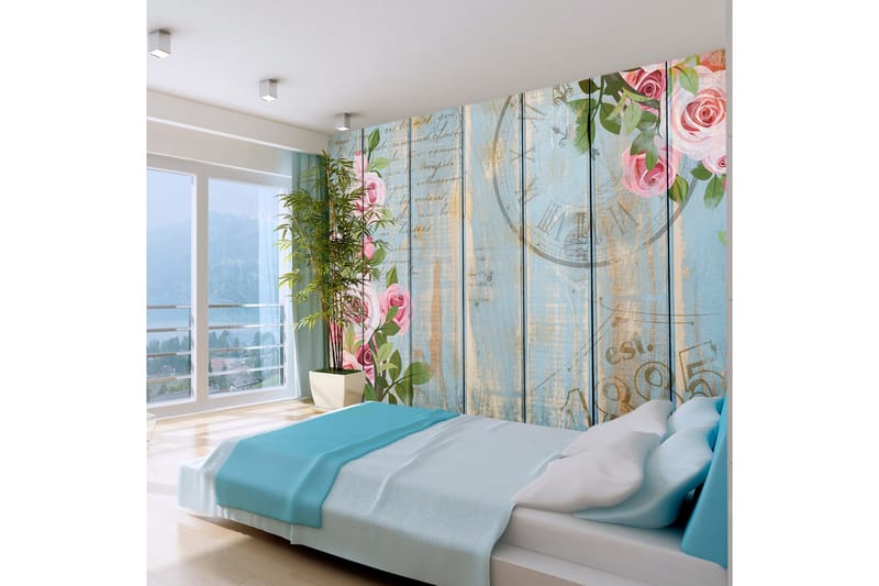 Fototapet Vintage Garden 400x280 - Artgeist sp. z o. o. - Inredning - Väggdekor - Tapet & tapettillbehör - Fototapet