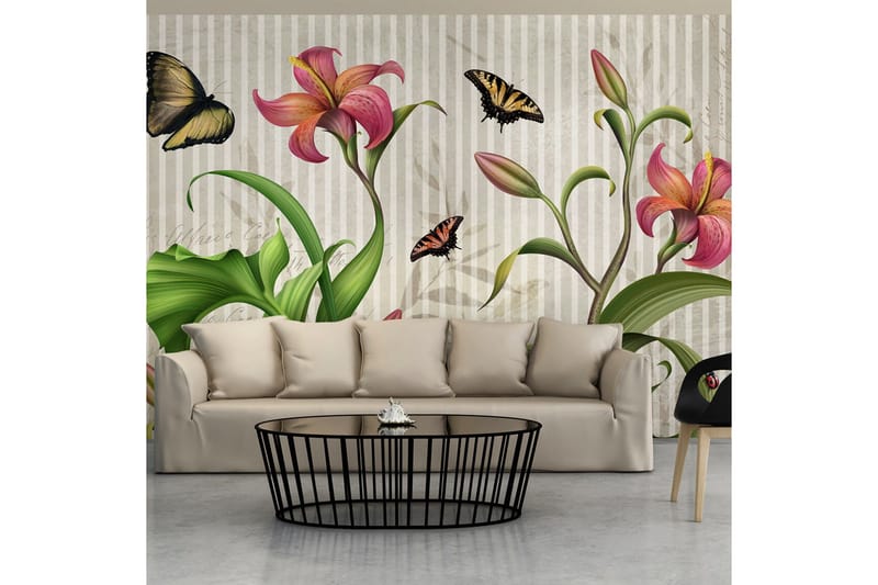 Fototapet Vintage Meadow 350x245, Artgeist sp. z o. o.