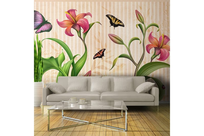 Fototapet Vintage Spring 250x175, Artgeist sp. z o. o.