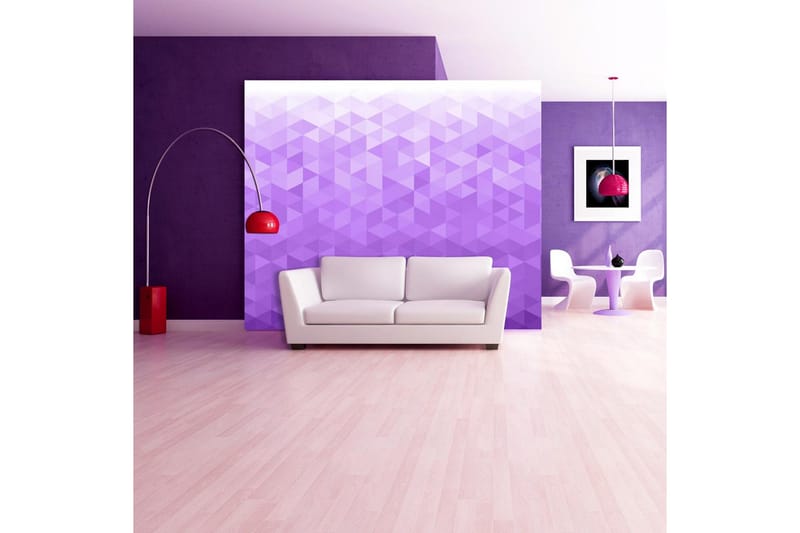 Fototapet Violet Pixel 250x175, Artgeist sp. z o. o.