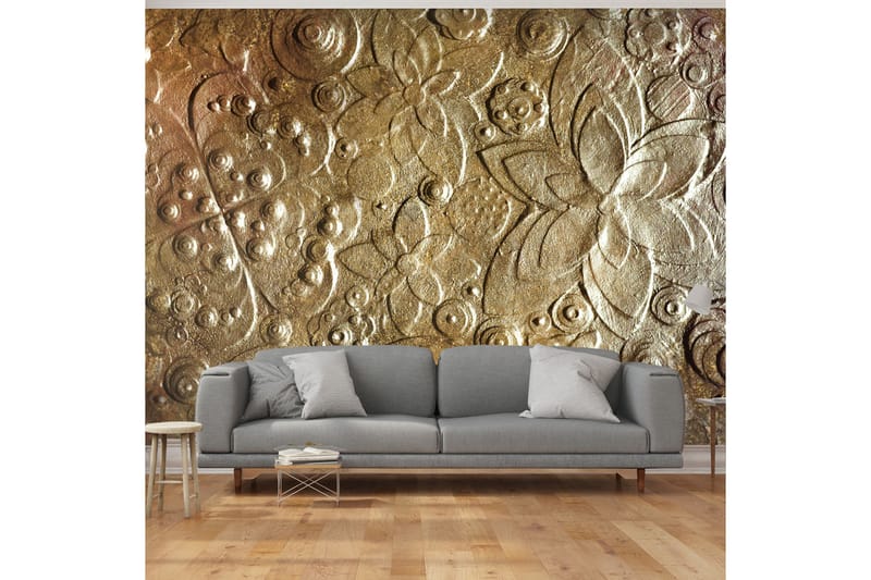 Fototapet Virtuosity Of Gold 250x175 - Artgeist sp. z o. o. - Inredning - Väggdekor - Tapet & tapettillbehör - Fototapet
