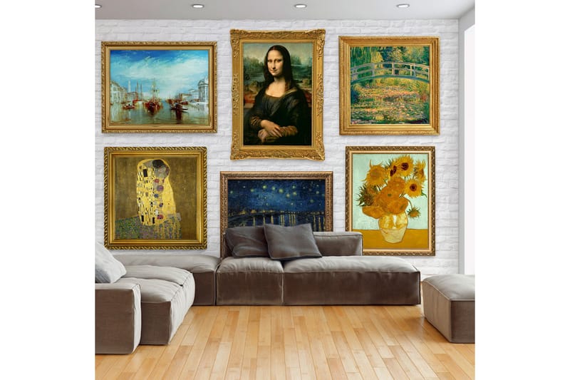 Fototapet Wall Of Treasures 300x210 - Artgeist sp. z o. o. - Inredning - Väggdekor - Tapet & tapettillbehör - Fototapet