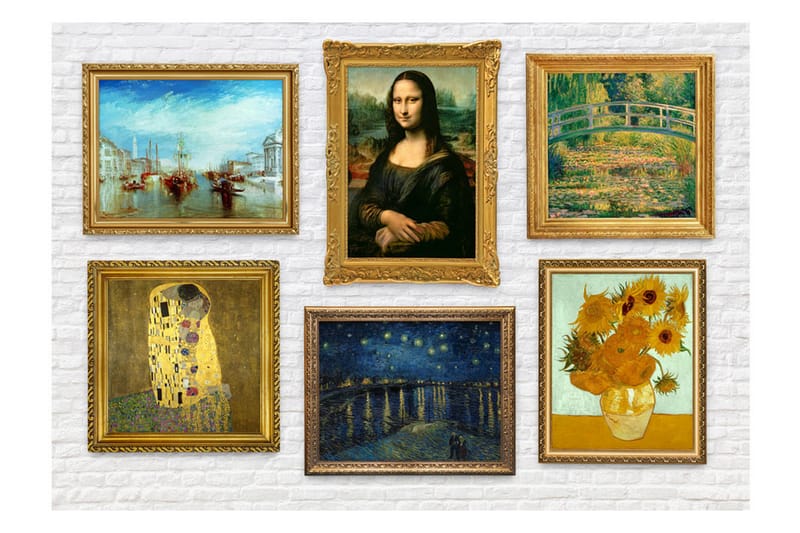 Fototapet Wall Of Treasures 400x280 - Artgeist sp. z o. o. - Inredning - Väggdekor - Tapet & tapettillbehör - Fototapet