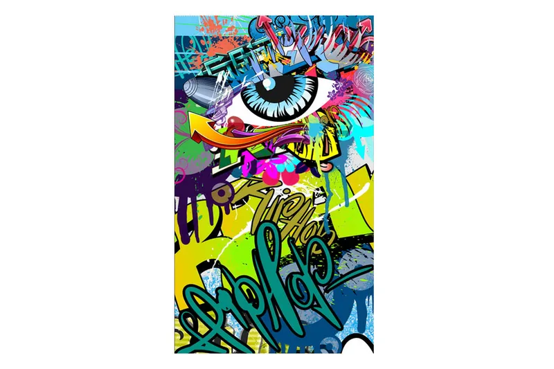 Fototapet Watchful Eyes 50x1000 - Artgeist sp. z o. o. - Inredning - Väggdekor - Tapet & tapettillbehör - Fototapet