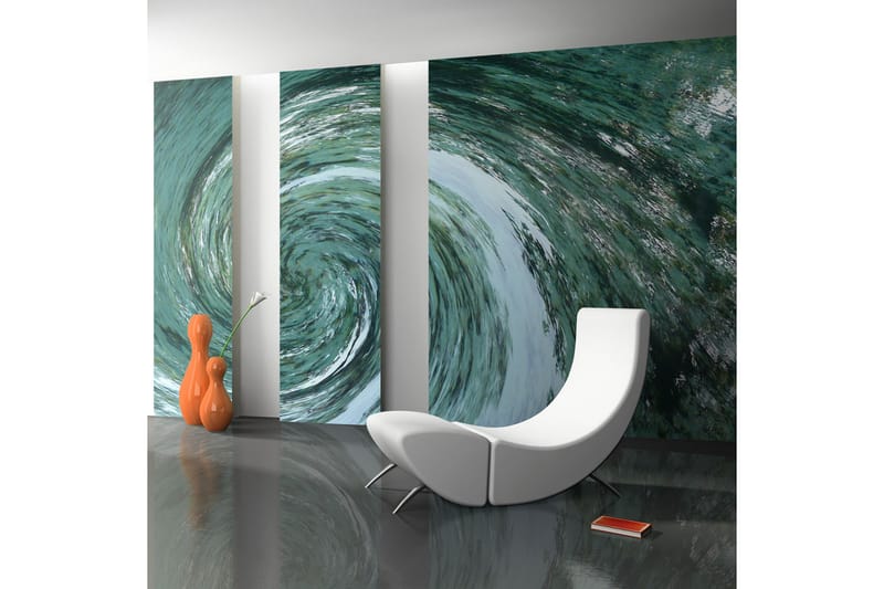 Fototapet Water Twist 200x154 - Artgeist sp. z o. o. - Inredning - Väggdekor - Tapet & tapettillbehör - Fototapet