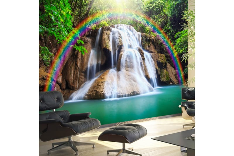Fototapet Waterfall Of Fulfilled Wishes 350x245 - Artgeist sp. z o. o. - Inredning - Väggdekor - Tapet & tapettillbehör - Fototapet
