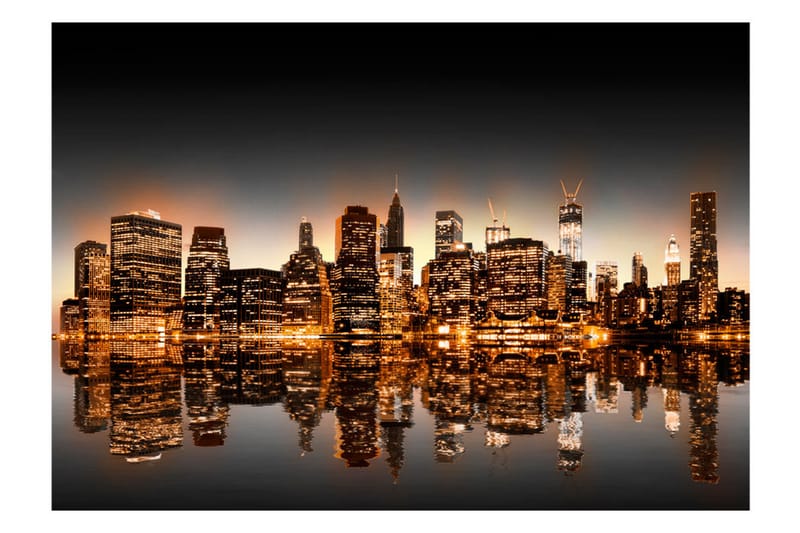 Fototapet Wealth Of NYC 300x231 - Artgeist sp. z o. o. - Inredning - Väggdekor - Tapet & tapettillbehör - Fototapet