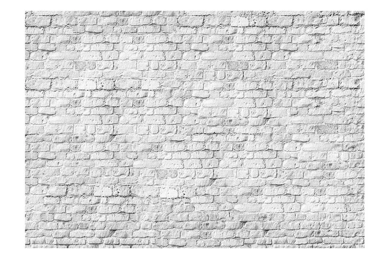 Fototapet White Brick 200x140 - Artgeist sp. z o. o. - Inredning - Väggdekor - Tapet & tapettillbehör - Fototapet