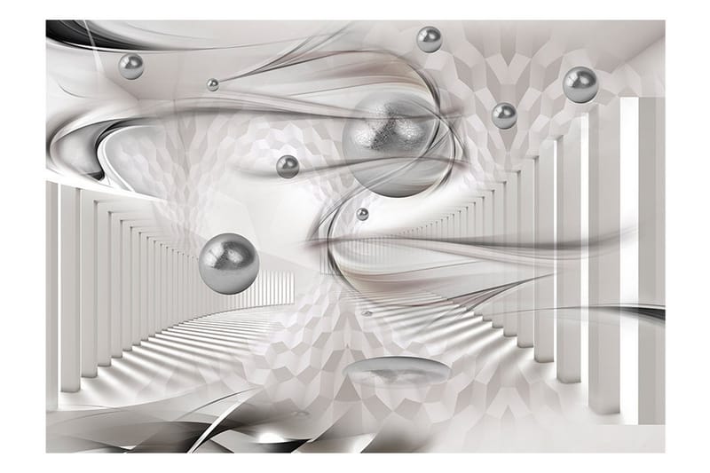 Fototapet White Bullets 250x175 - Artgeist sp. z o. o. - Inredning - Väggdekor - Tapet & tapettillbehör - Fototapet