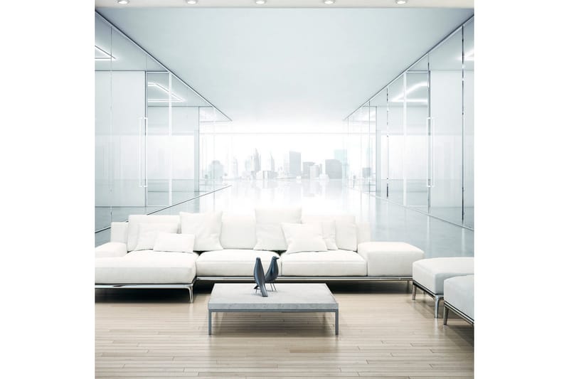 Fototapet White City 400x280, Artgeist sp. z o. o.