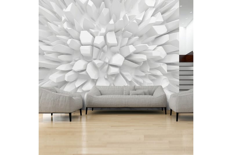 Fototapet White Dahlia 150x105, Artgeist sp. z o. o.