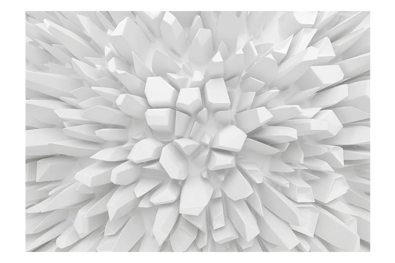 Fototapet White Dahlia 400x280 - Artgeist sp. z o. o. - Inredning - Väggdekor - Tapet & tapettillbehör - Fototapet