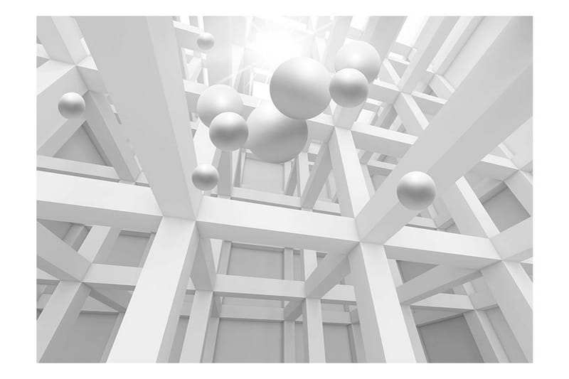 Fototapet White Enclave 350x245 - Artgeist sp. z o. o. - Inredning - Väggdekor - Tapet & tapettillbehör - Fototapet