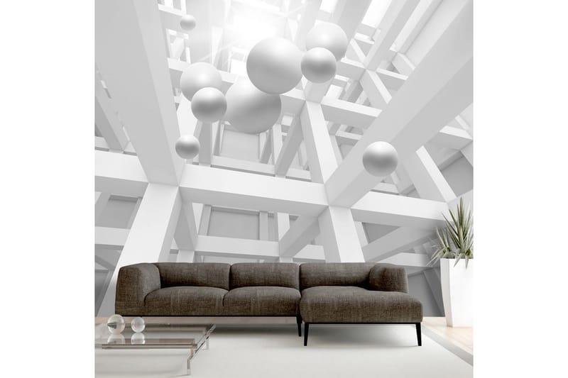 Fototapet White Enclave 400x280 - Artgeist sp. z o. o. - Inredning - Väggdekor - Tapet & tapettillbehör - Fototapet