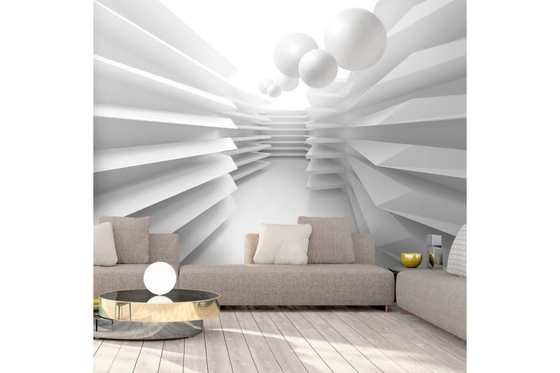 Fototapet White Maze 100x70, Artgeist sp. z o. o.