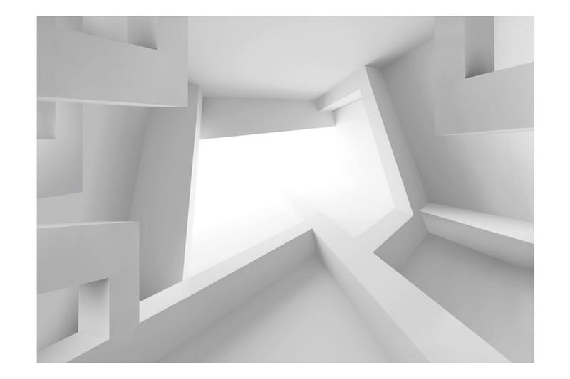 Fototapet White Room 350x245 - Artgeist sp. z o. o. - Inredning - Väggdekor - Tapet & tapettillbehör - Fototapet