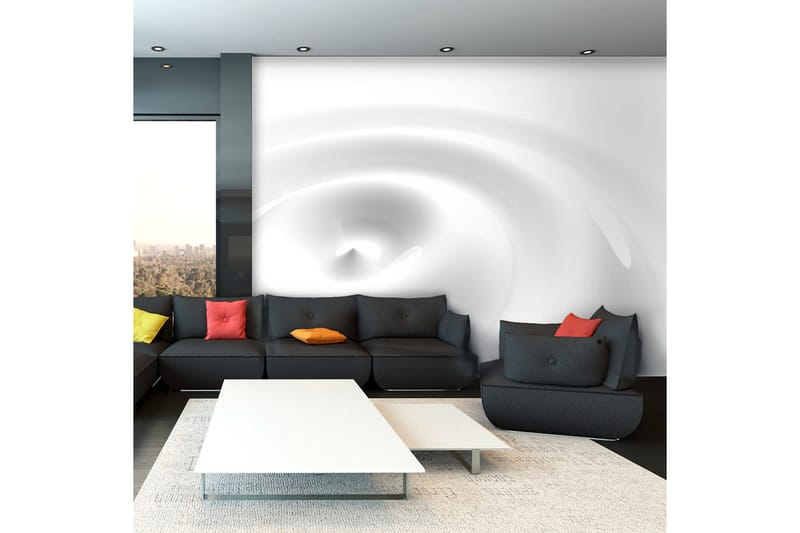 Fototapet White Swirl 200x140, Artgeist sp. z o. o.
