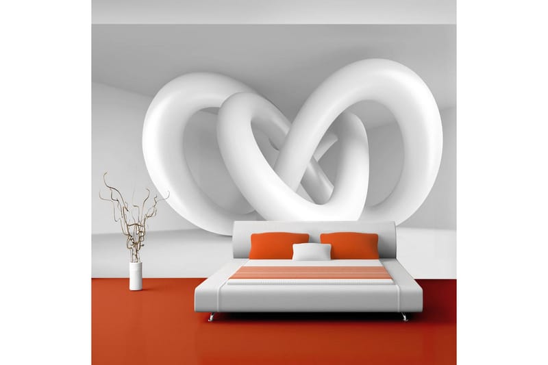 Fototapet White Weave 200x140, Artgeist sp. z o. o.