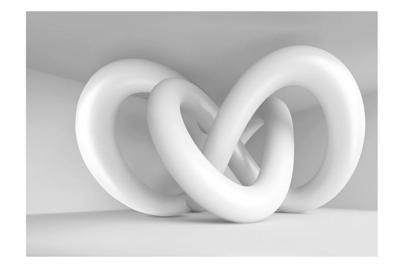 Fototapet White Weave 400x280 - Artgeist sp. z o. o. - Inredning - Väggdekor - Tapet & tapettillbehör - Fototapet