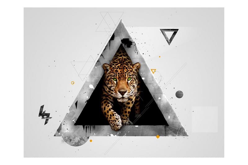 Fototapet Wild Abstraktion 350x270 - Artgeist sp. z o. o. - Inredning - Väggdekor - Tapet & tapettillbehör - Fototapet