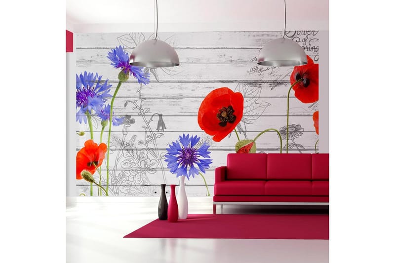 Fototapet Wildflowers 250x175, Artgeist sp. z o. o.