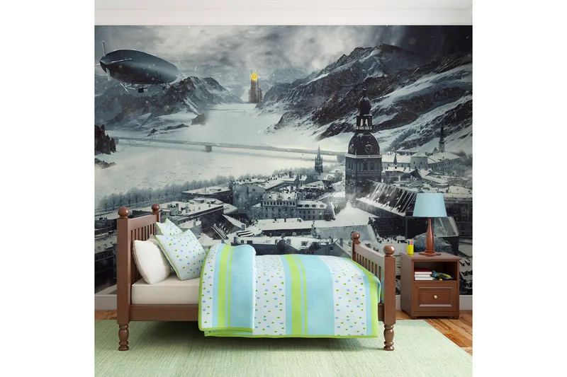 Fototapet Winter In Russia 200x154, Artgeist sp. z o. o.