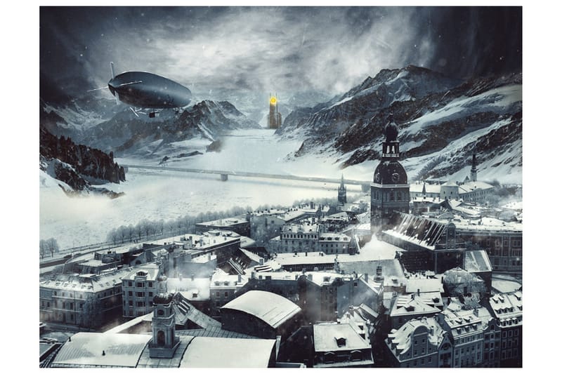 Fototapet Winter In Russia 350x270 - Artgeist sp. z o. o. - Inredning - Väggdekor - Tapet & tapettillbehör - Fototapet