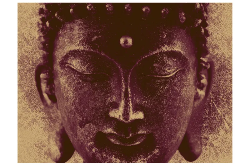 Fototapet Wise Buddha 200x154 - Artgeist sp. z o. o. - Inredning - Väggdekor - Tapet & tapettillbehör - Fototapet