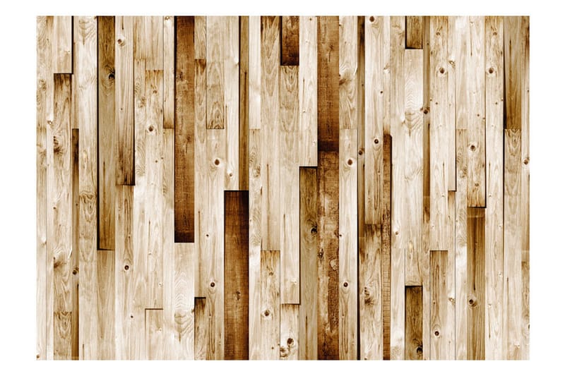 Fototapet Wooden Boards 350x245 - Artgeist sp. z o. o. - Inredning - Väggdekor - Tapet & tapettillbehör - Fototapet