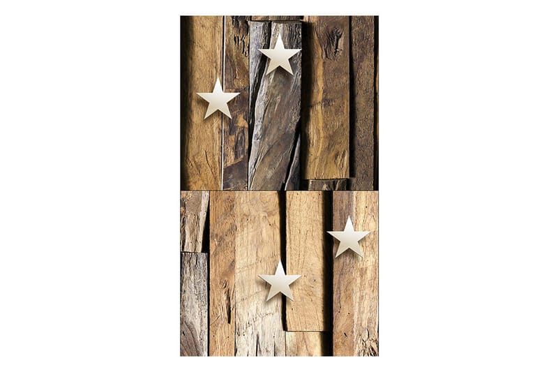 Fototapet Wooden Constellation 50x1000 - Artgeist sp. z o. o. - Inredning - Väggdekor - Tapet & tapettillbehör - Fototapet
