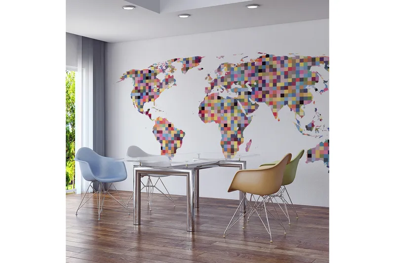 Fototapet World Of Entertainment 450x270 - Artgeist sp. z o. o. - Inredning - Väggdekor - Tapet & tapettillbehör - Fototapet