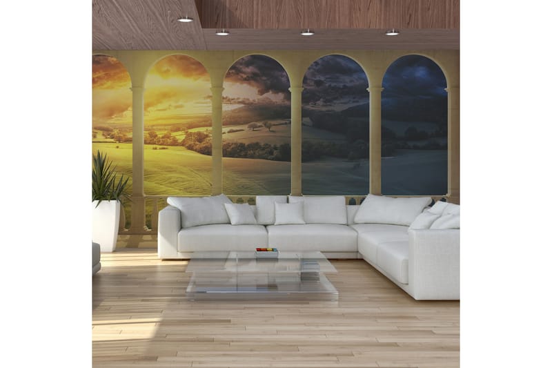 Fototapet XXL Dream About Magical Fields 550x270 - Artgeist sp. z o. o. - Inredning - Väggdekor - Tapet & tapettillbehör - Fototapet