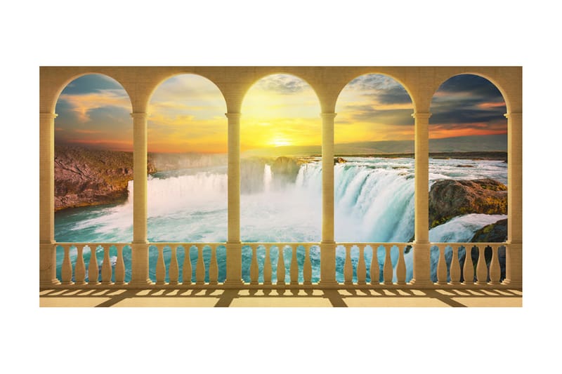 Fototapet XXL Dream About Niagara Falls 550x270 - Artgeist sp. z o. o. - Inredning - Väggdekor - Tapet & tapettillbehör - Fototapet