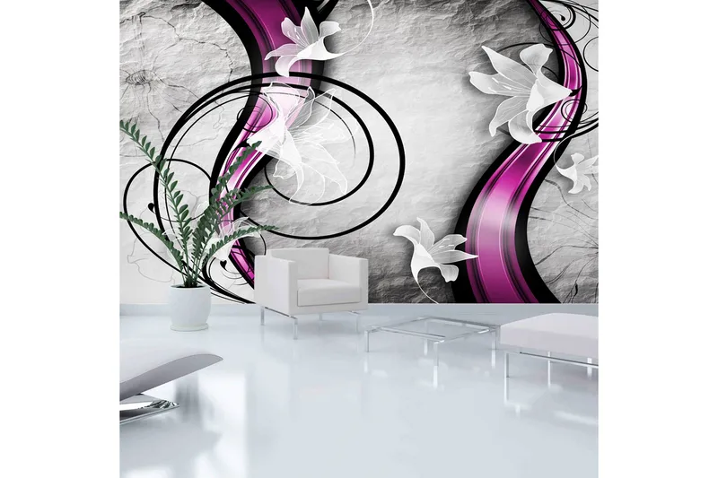 Fototapet XXL Flowery Ribbon 500x280, Artgeist sp. z o. o.