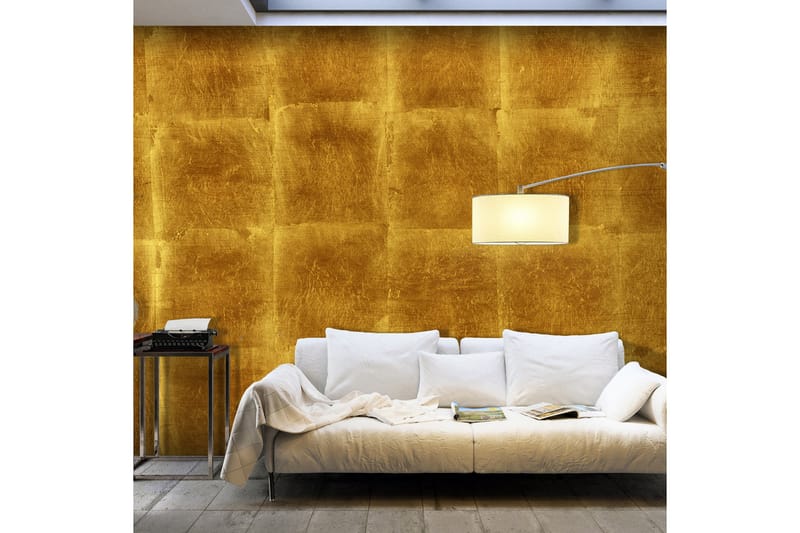 Fototapet XXL Golden Cage 500x280 - Artgeist sp. z o. o. - Inredning - Väggdekor - Tapet & tapettillbehör - Fototapet