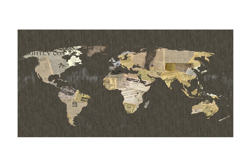 Fototapet XXL Gossips From The World 550x270 - Artgeist sp. z o. o. - Inredning - Väggdekor - Tapet & tapettillbehör - Fototapet