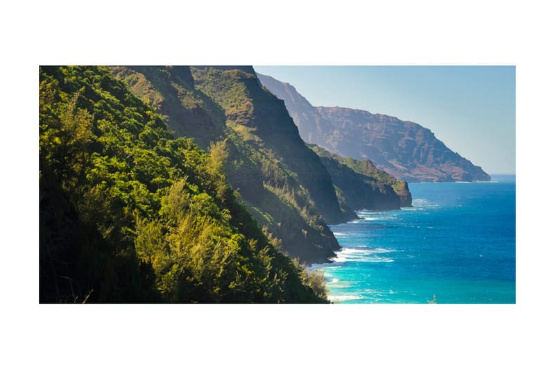 Fototapet XXL Na Pali Coast Kauai Hawaii 550x270 - Artgeist sp. z o. o. - Inredning - Väggdekor - Tapet & tapettillbehör - Fototapet