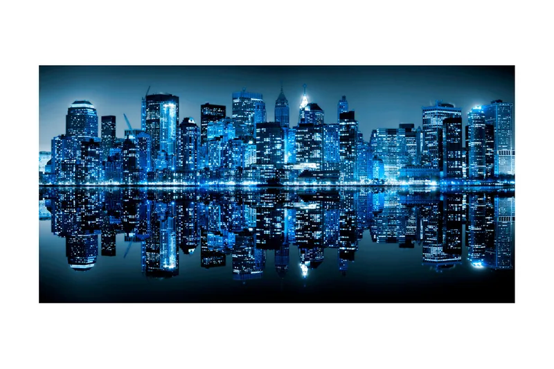 Fototapet XXL Ocean Av Ljus NYC 550x270, Artgeist sp. z o. o.