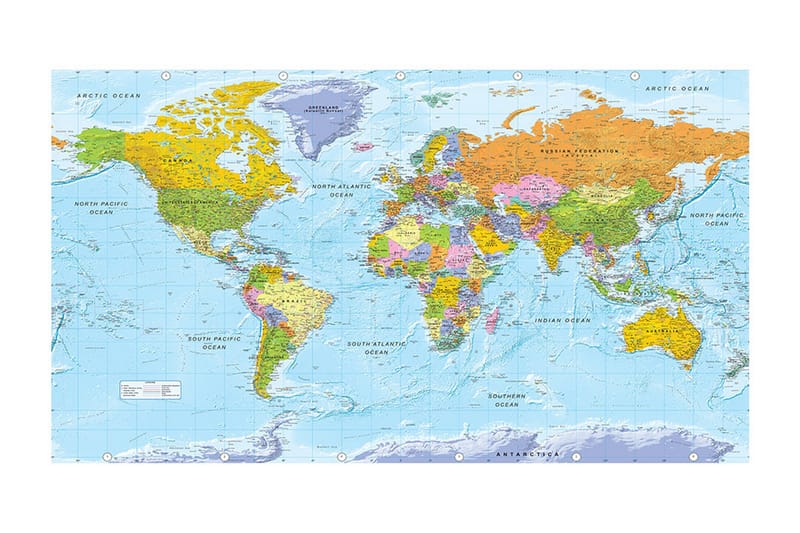 Fototapet XXL Orbis Terrarum II 500x280 - Artgeist sp. z o. o. - Inredning - Väggdekor - Tapet & tapettillbehör - Fototapet