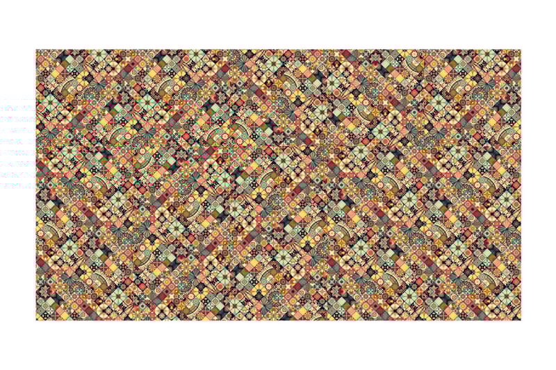Fototapet XXL Rainbow Mosaic 500x280 - Artgeist sp. z o. o. - Inredning - Väggdekor - Tapet & tapettillbehör - Fototapet
